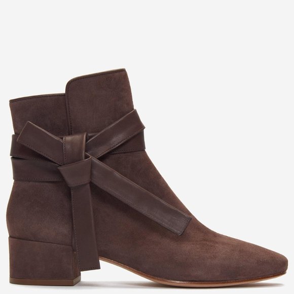 Etienne Aigner Suede Ankle Boot - Picture 5 of 10